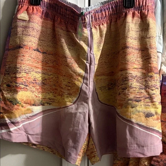 Scenic Desert Print Hoodie & Shorts Set - Picture 3 of 5